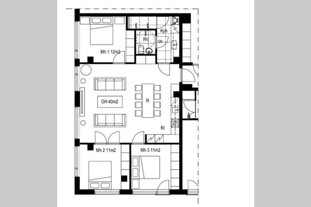 Sleek And Spacious 3 Bedroom Apartment In City Centre Helsinki Ngoại thất bức ảnh